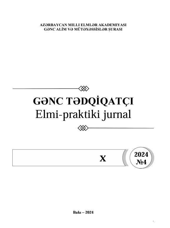 Gənc tədqiqatçı jurnalı №4 2024