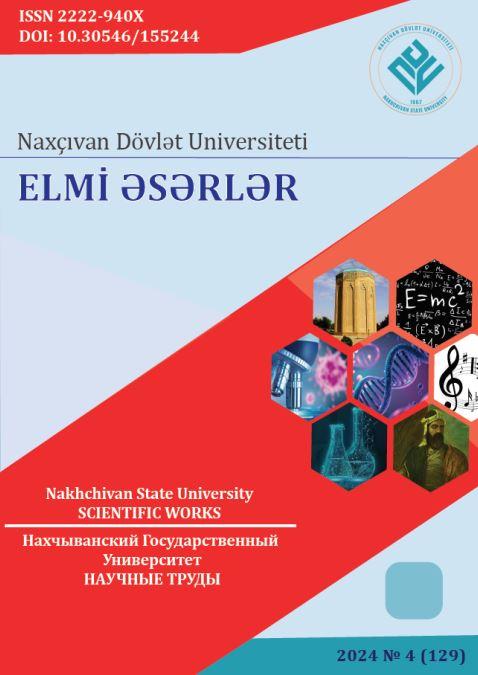 Elmi əsərlər. İctimai elmlər seriyası jurnalı №4 2024