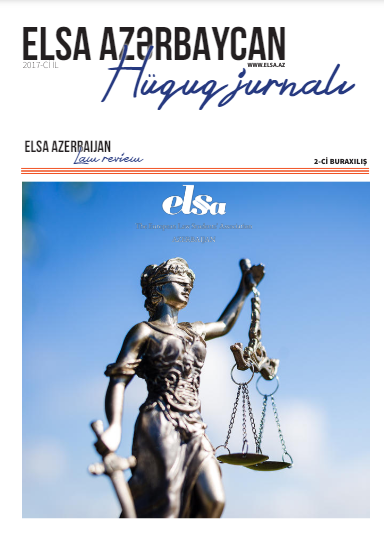 ELSA Azərbaycan - Hüquq jurnalı №2