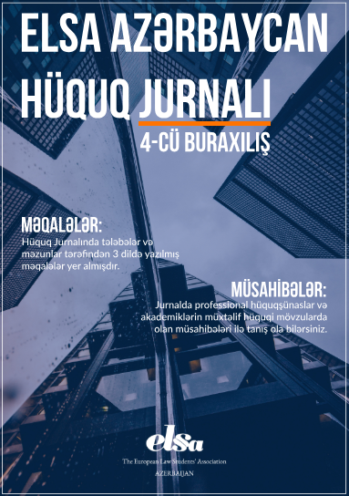 ELSA Azərbaycan - Hüquq jurnalı №4