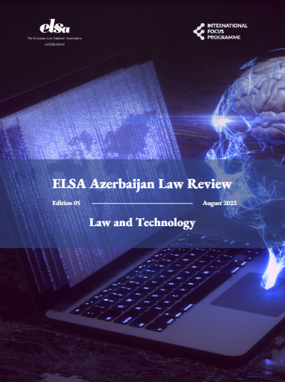 ELSA Azərbaycan - Hüquq jurnalı №5