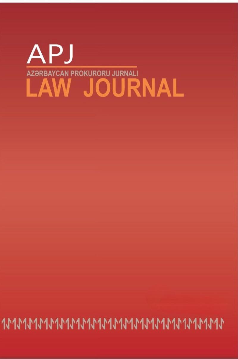 Azərbaycan Prokuroru Jurnalı (APJ law journal) 2021