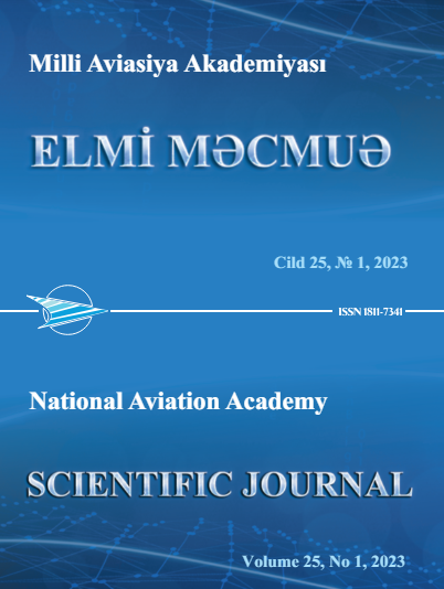 Elmi məcmuələr Jurnalı Cild 25 №1 2023