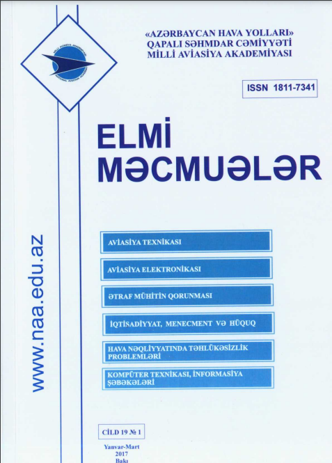 Emi Məcmuələr Jurnalı Cild 19 №1 2017