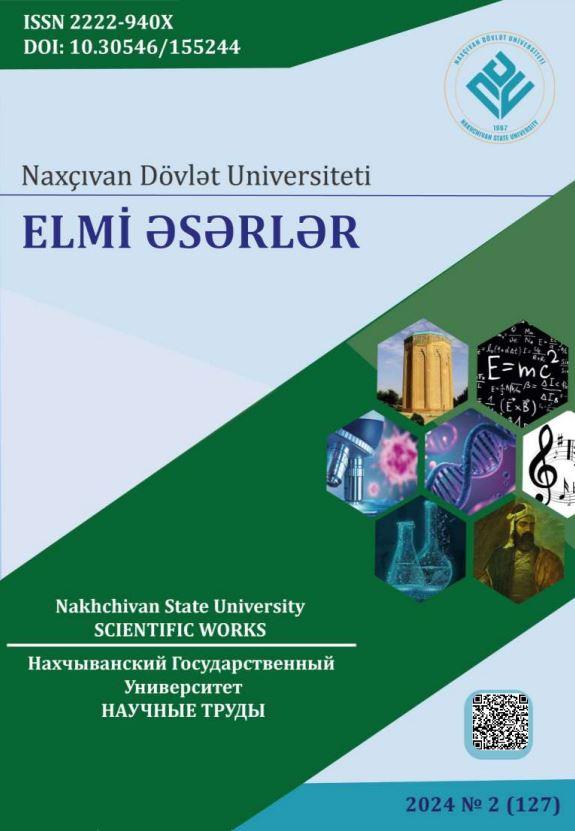 Elmi əsərlər. İctimai elmlər seriyası jurnalı №2 2024
