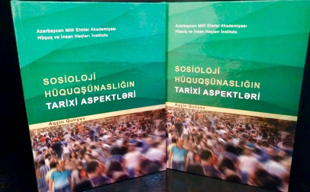 The book “Historical aspects of sociological jurisprudence” was published
