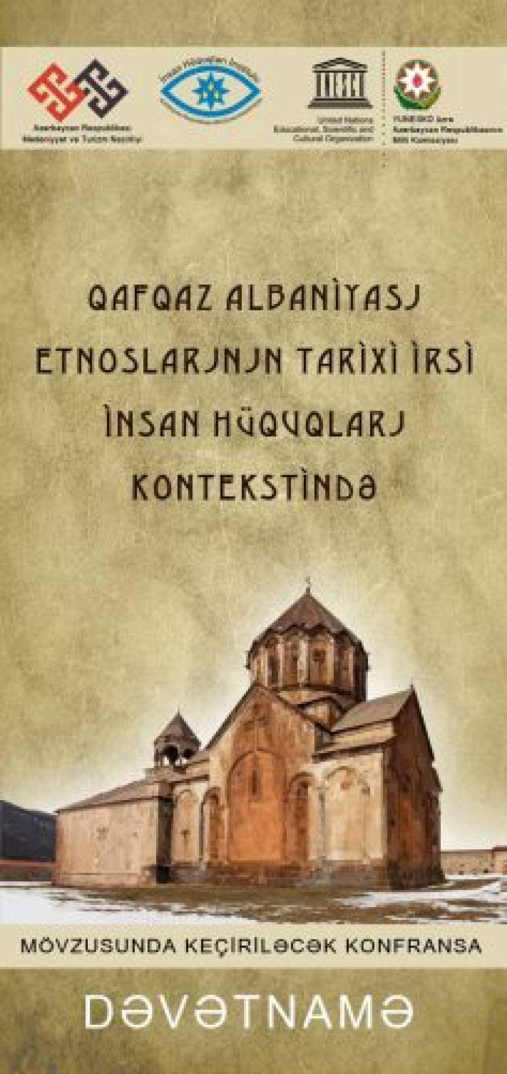 Historical and cultural heritage of caucasian Albanian ethnic groups in the context of human rights
