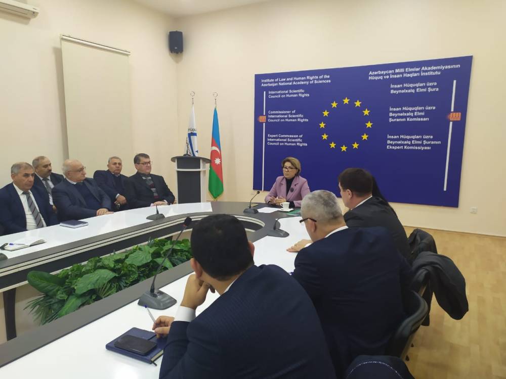 The next lecture was held for candidates for advocacy