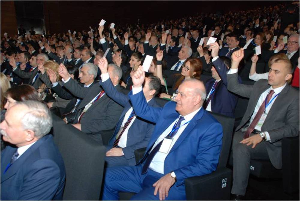 The 5th Congress of the Confederation of Trade Unions of Azerbaijan was held