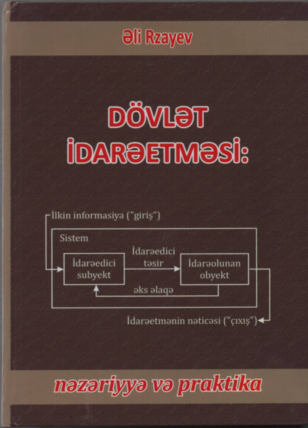 “Dövlət idarəetməsi: nəzəriyyə və praktika” adlı monoqrafiya nəşr olunub